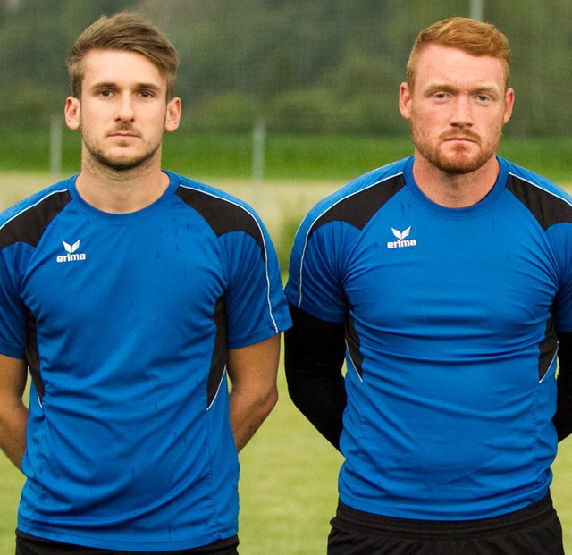 Sejod Kolic (links) kommt aus Telfs, Manuel Mark aus Schönwies. | Foto: Manuel Schinagl