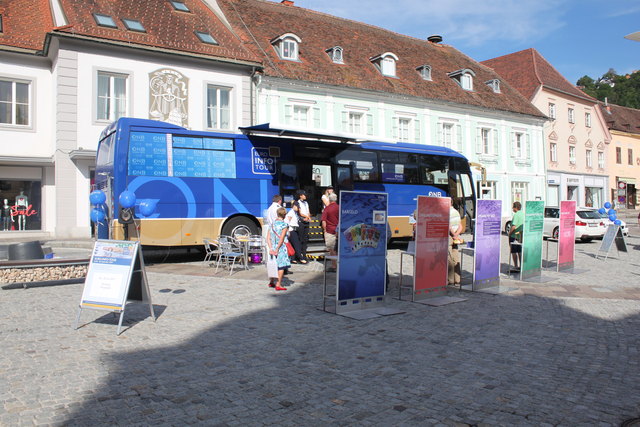 Euro-Bus in Hartberg | Foto: OeNB