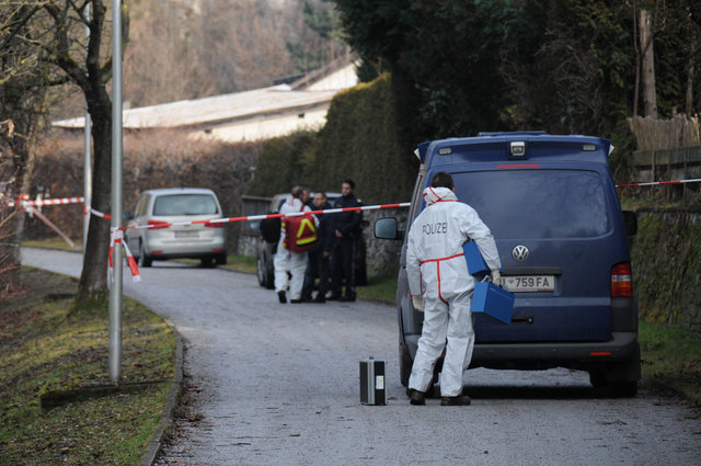 Kufstein im Jänner 2014 – der mittlerweile festgenommene, dringend tatverdächtige LKW-Fahrer schweigt in Untersuchungshaft. | Foto: ZOOM.TIROL
