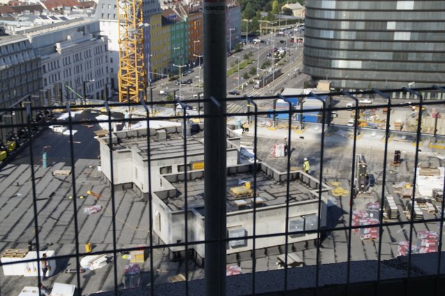 Blick auf die Baustelle. | Foto: Karl Pufler