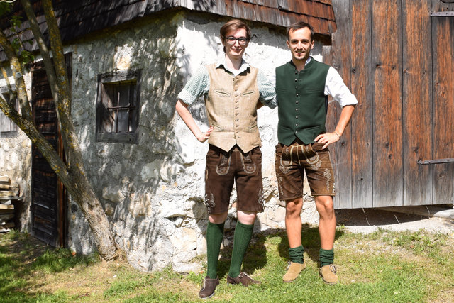 Regina Jungmayrs Söhne Raphael und Patrick sind ebenfalls naturverbunden und kochen beide gerne.