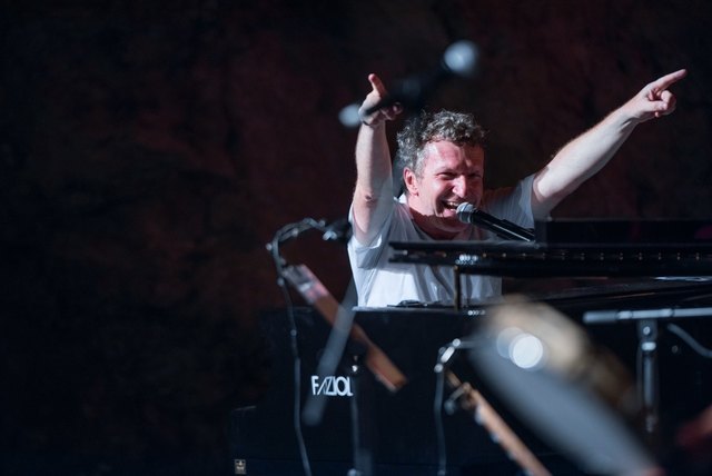 In seinem Element: Markus Schirmer am Klavier