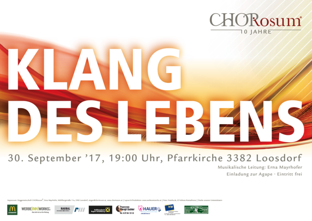 10 Jahre CHORiosum – Klang des Lebens