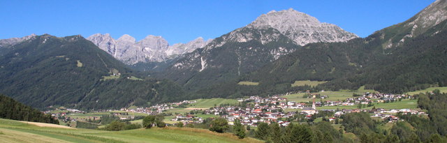 Der Gloatsteig führt von der Pfarrlachalm oberhalb von Telfes bis zur Schlicker Alm in der Schlick 2000.