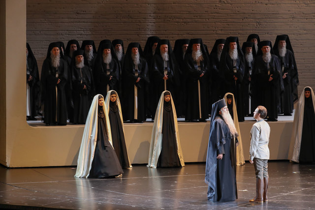 Salzburger Festspele 2017Fotoprobe "AIDA" im Großen Festspielhaus SalzburgFoto: Franz Neumayr      3.8.2017Bühnenbild, Übersicht