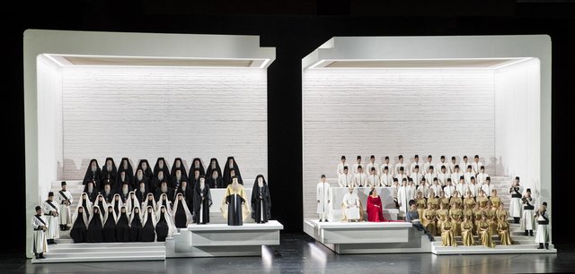 Fotoprobe Giuseppe Verdi AIDA Foto: Neumayr/Leo 01.08.2017