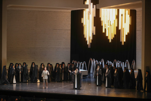 Salzburger Festspele 2017Fotoprobe "AIDA" im Großen Festspielhaus SalzburgFoto: Franz Neumayr      3.8.2017Bühnenbild, Übersicht