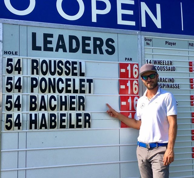 Hans Peter Bacher vom Golfclub Radstadt durfte sich wieder über ein Erfolgserlebnis freuen. | Foto: Bacher