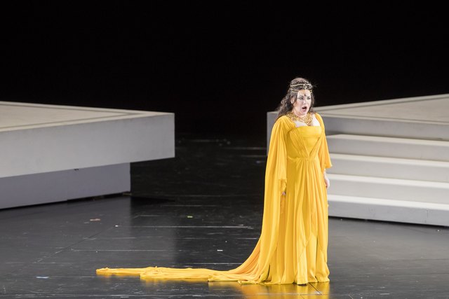 Fotoprobe Giuseppe Verdi AIDA Foto: Neumayr/Leo 01.08.2017 Jekaterina Sementschuk (Amneris)