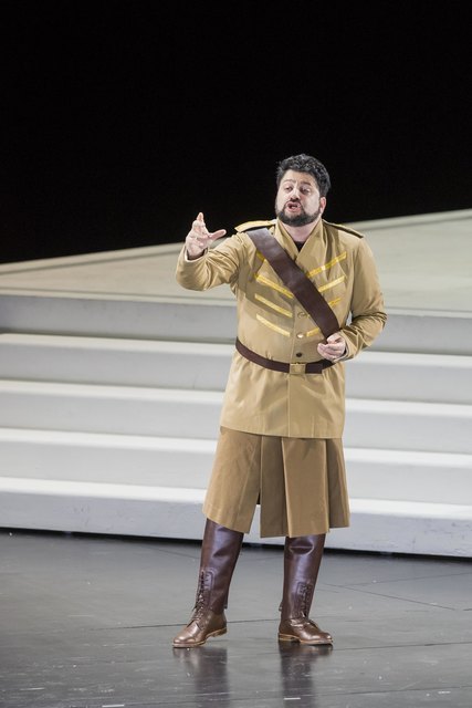 Fotoprobe Giuseppe Verdi AIDA Foto: Neumayr/Leo 01.08.2017 Yusif Eyvazov (Radames)