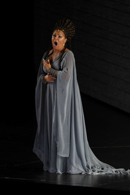 Salzburger Festspele 2017Fotoprobe "AIDA" im Großen Festspielhaus SalzburgFoto: Franz Neumayr      3.8.2017Im Bild Anna Netrebko als Aida
