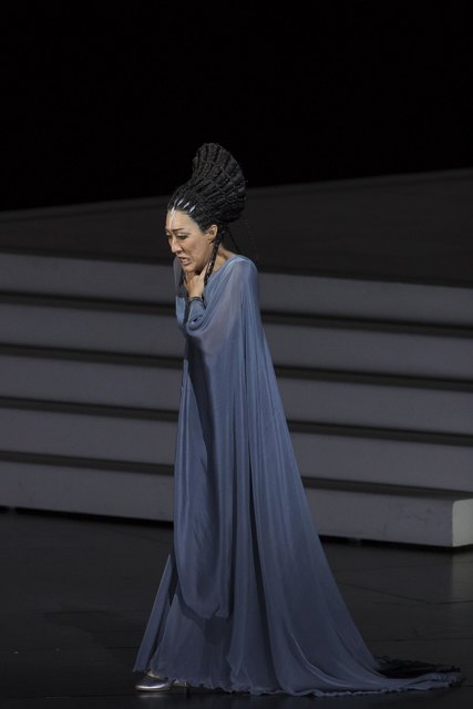 Fotoprobe Giuseppe Verdi AIDA Foto: Neumayr/Leo 01.08.2017 Vittoria Yeo (Aida)