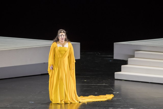 Fotoprobe Giuseppe Verdi AIDA Foto: Neumayr/Leo 01.08.2017 Jekaterina Sementschuk (Amneris)