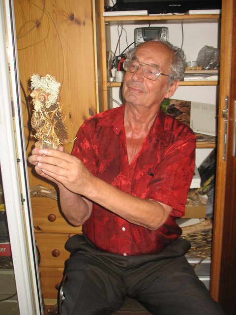 Harry Sima betrachtete seine Eule