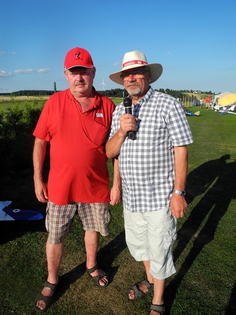 Alois Führer und Franz Heider präsentierten eine große Show.