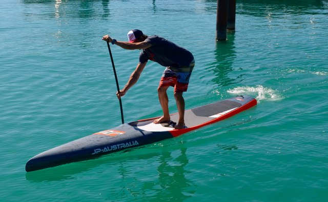 Andreas Mistelbauer-Obernberger hat vor drei Jahren seine Leidenschaft für das Stand Up Paddling entdeckt.