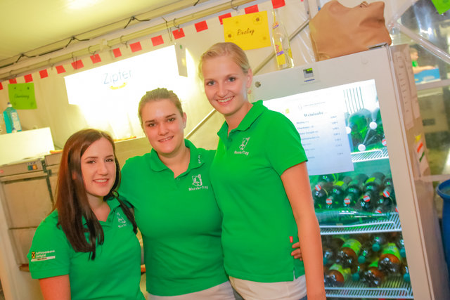 Andrea Rendl, Katja Maderegger und Rebecca Bogner alle aus Munderfing