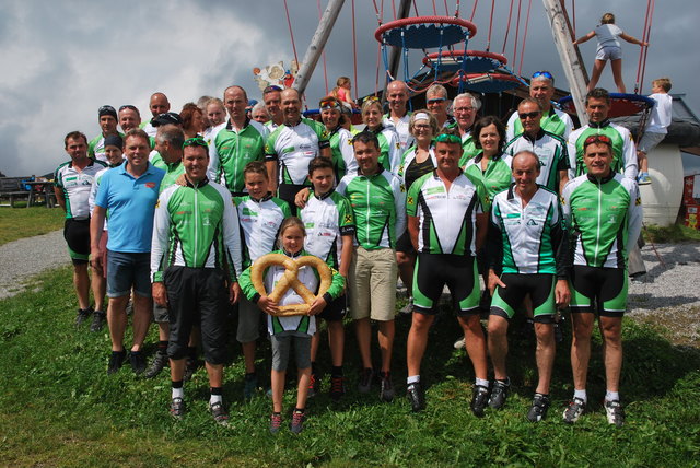 Die Smaragdbiker von Bramberg. | Foto: Wildkogel Hillclimb