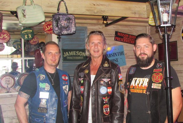 Peter Gröbin, Joe Schreiner und Martin Buresch (von links)