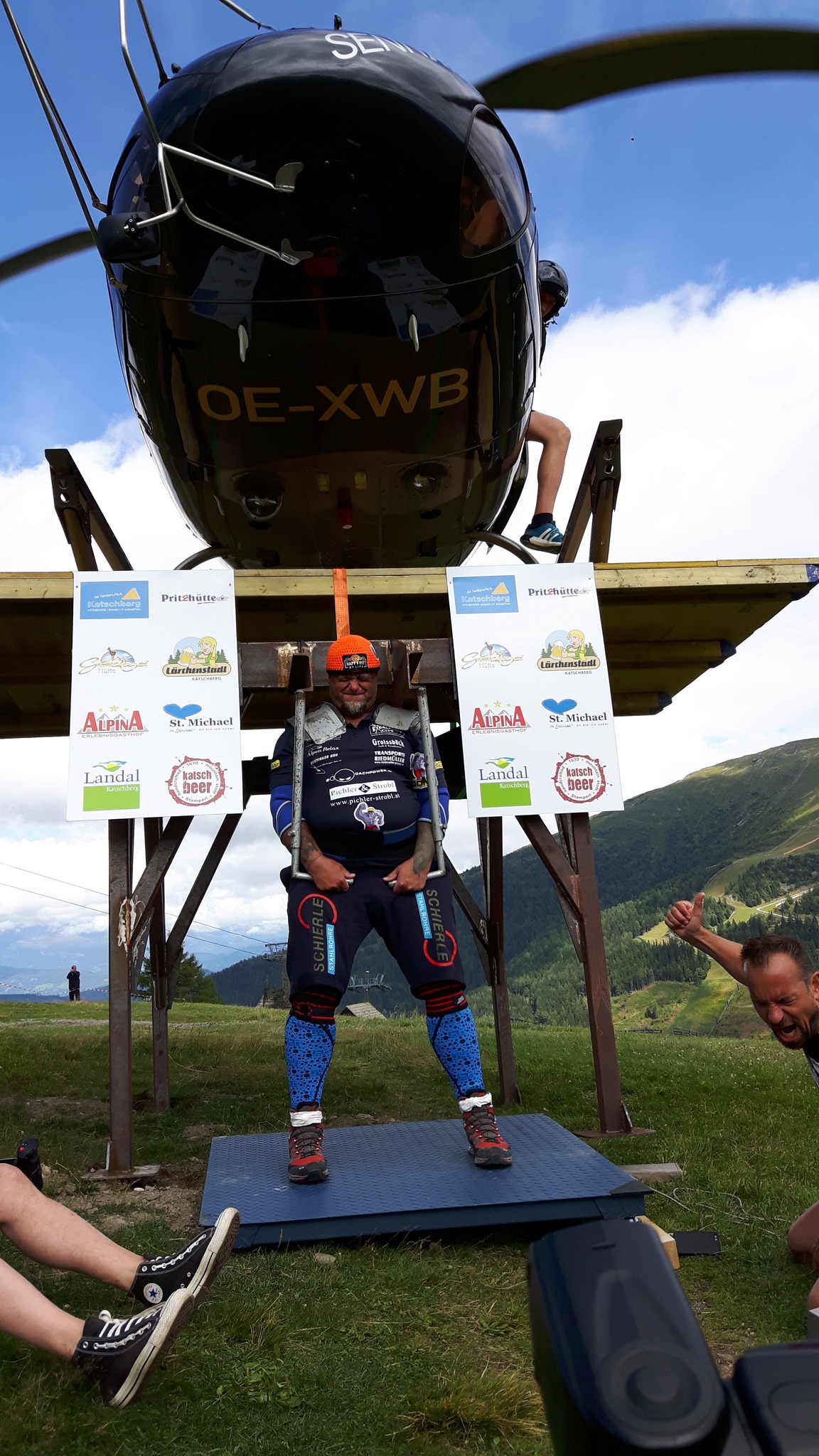 Mit gebrochenem großen Zeh zum Weltrekord Lungau