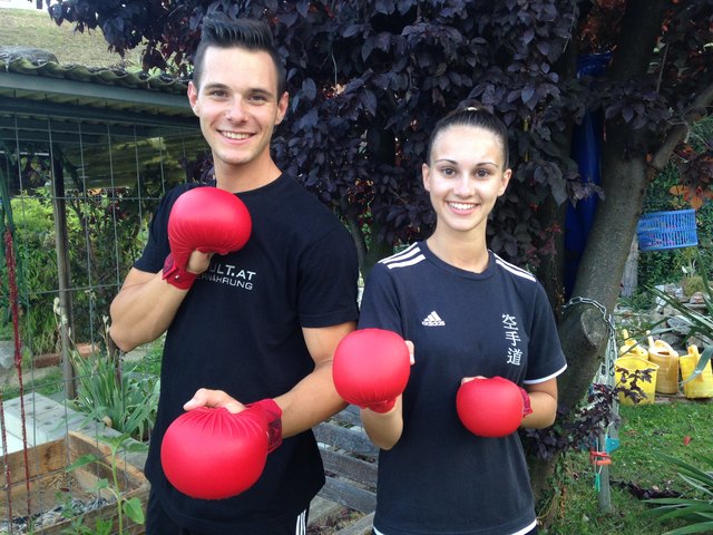 Niki Hörmann und Jana Lind bereiten sich auf das Großturnier in Lignano vor. | Foto: KK