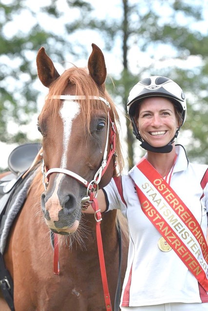 Steffi Kunz jubelte über Gold bei den ÖM. | Foto: Helga Wunderer