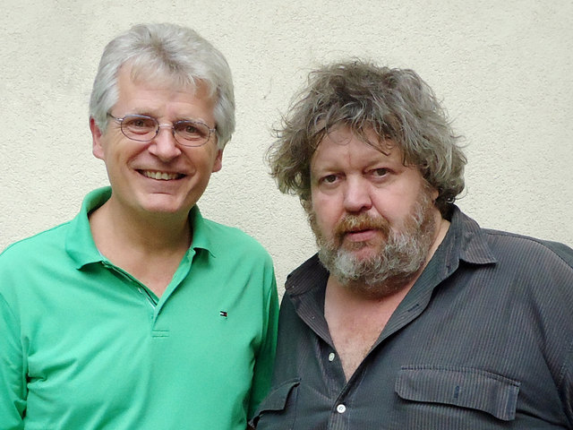 Gerhard Blaboll und Georg Biron bei "Mit Künstlern auf du und du" https://www.facebook.com/pg/GerhardBlaboll/photos/...