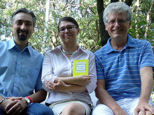 Zoran Aleksic und Elisabeth Schmidt und Gerhard Blaboll bei "Mit Künstlern auf du und du" https://www.facebook.com/pg/GerhardBlaboll/photos/...