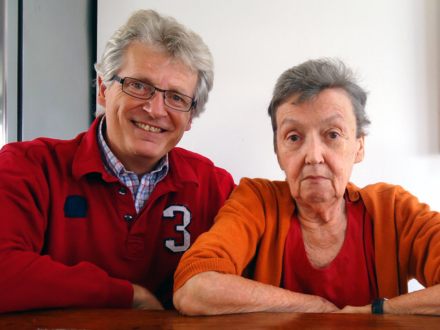 Gerhard Blaboll und Christine Nöstlinger bei "Mit Künstlern auf du und du" https://www.facebook.com/pg/GerhardBlaboll/photos/?tab=album&album_id=230895743647632