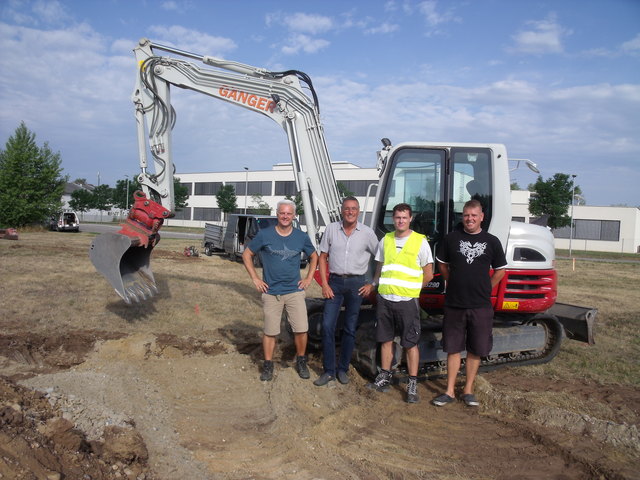 Die Bodenuntersuchungen am Schulcampus beginnen. | Foto: Gemeinde