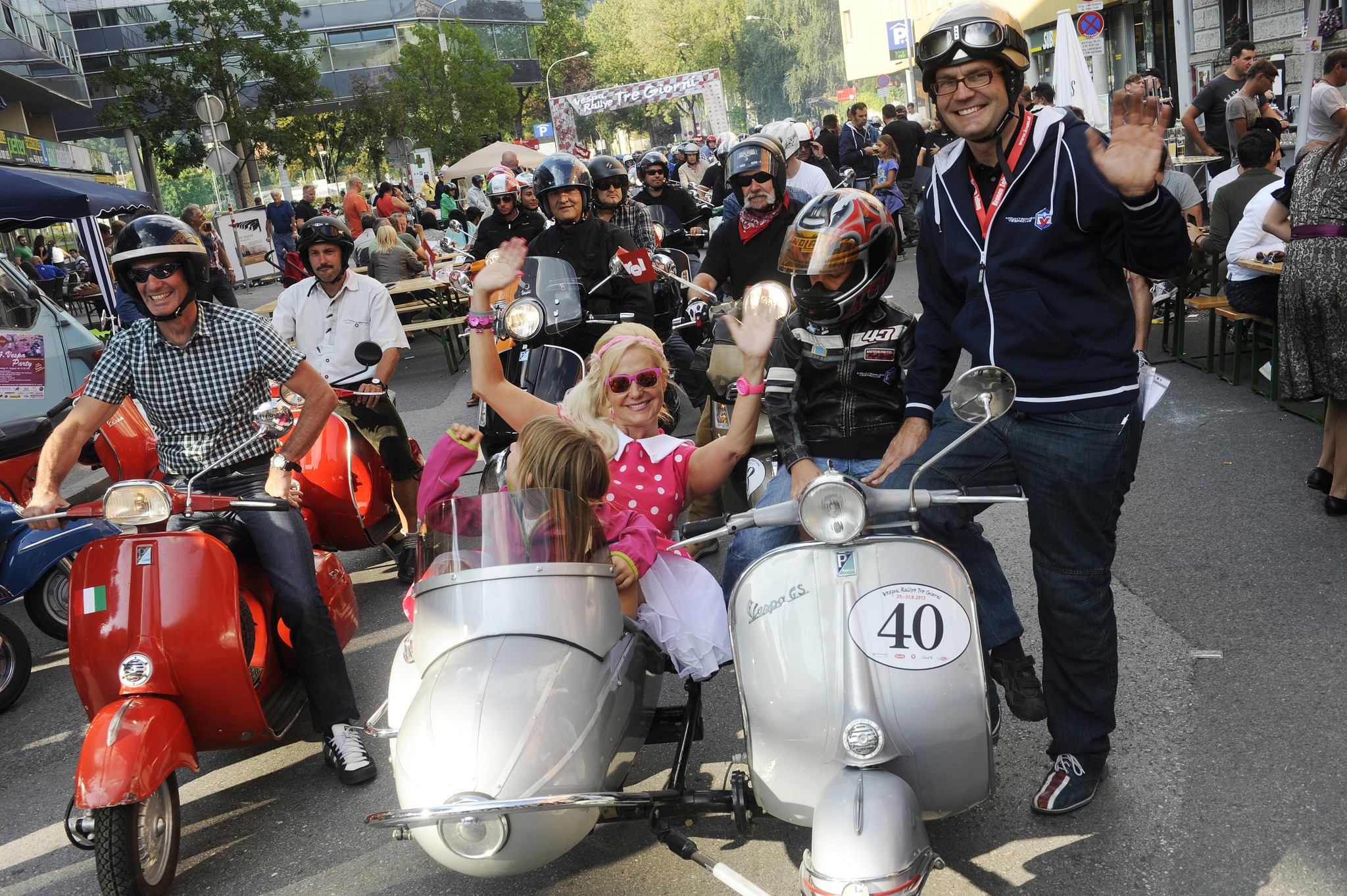 VespaParty für den guten Zweck Innsbruck