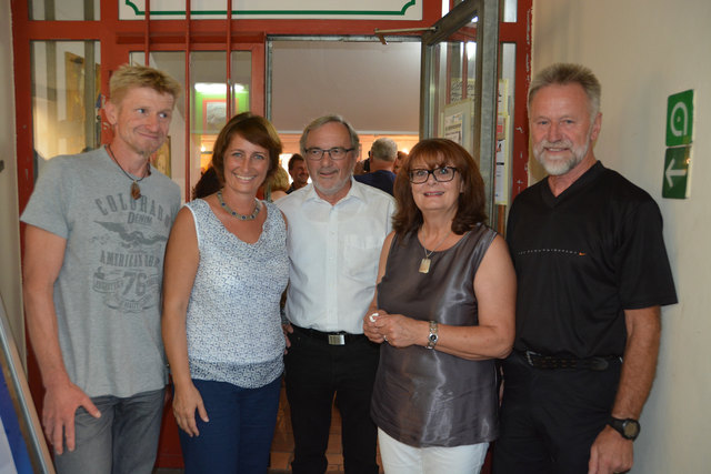 Mag. Richard Bošič, Angelika Kuss-Bergner, Mag. Raimund Grilc, Herlinde Sander, Hans Enzersfellner