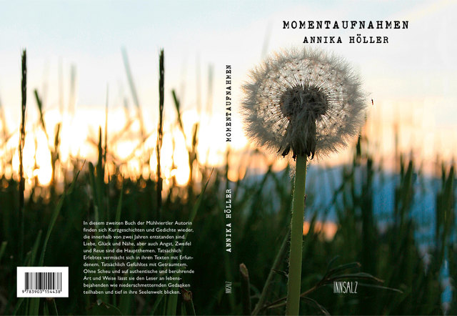 "Momentaufnahmen", ihr zweites Buch, ist im Verlag Innsalz erschienen. | Foto: Foto: Innsalz