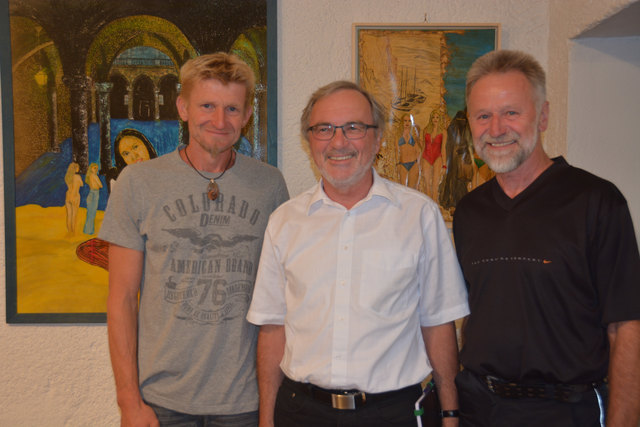 Mag. Richard Bošič, Mag. Raimund Grilc, Hans Enzersfellner
