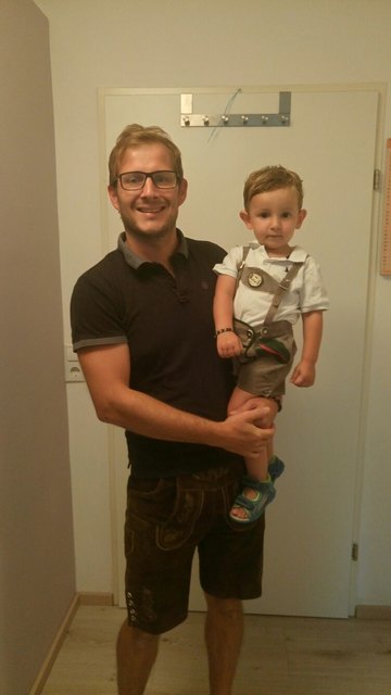 Papa und ich