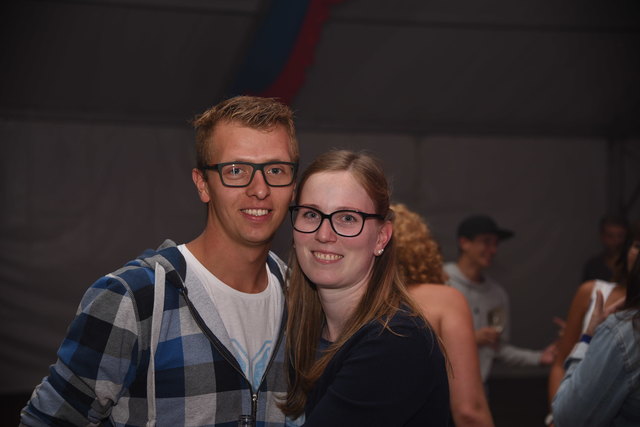 Sebastian und Lisa waren miteinander am Fest unterwegs.