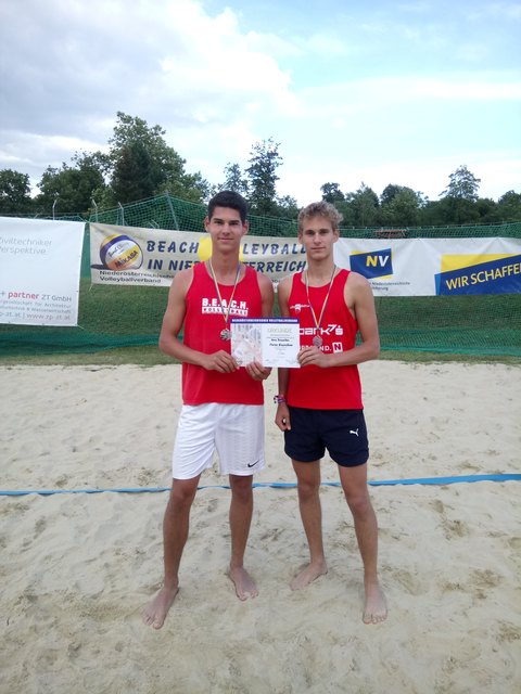 v.l.n.r.: Florian Blauensteiner, Kevin Braunstein