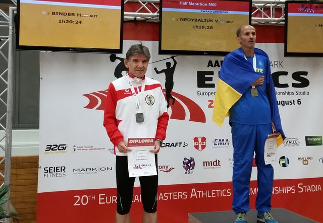 Hermann Binder (links) räumte bei der Masters EM in Dänemark ab | Foto: Privat