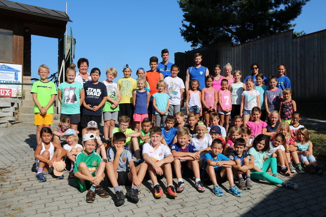 Fünfzig Mädels und Burschen haben ihre Erlebnissportwoche in vollen Zügen genossen.