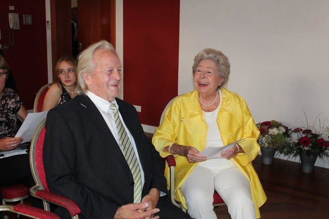 KS Prof. Ludwig und Prof. Madersbacher freuten sich über einen gelungenen Abend. | Foto: Veronika Spielbichler