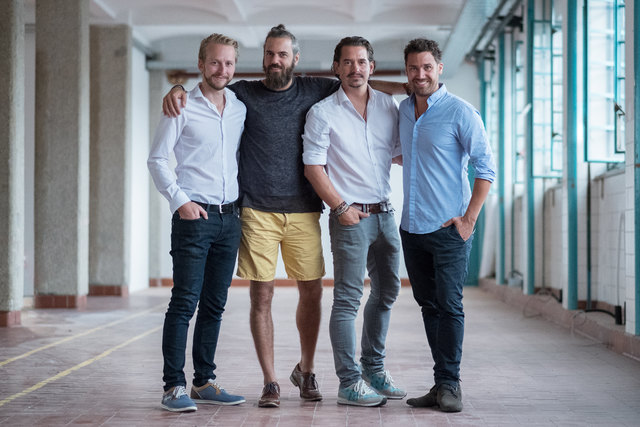 Das Team von Good Karma will mit dem "Charmanten Elefanten" neue Akzente in der Tabakfabrik setzen. Foto: Tabakfabrik