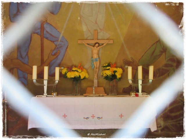 Die Kapelle war zu....