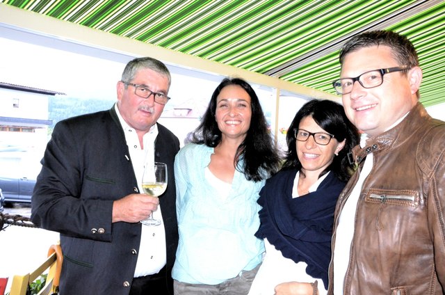 Ino Bodner, Andrea Traschitzker, Petra und Hellmuth Koch