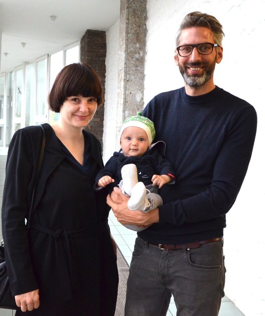 Eva und Amrei Konzett mit Martin Gruber