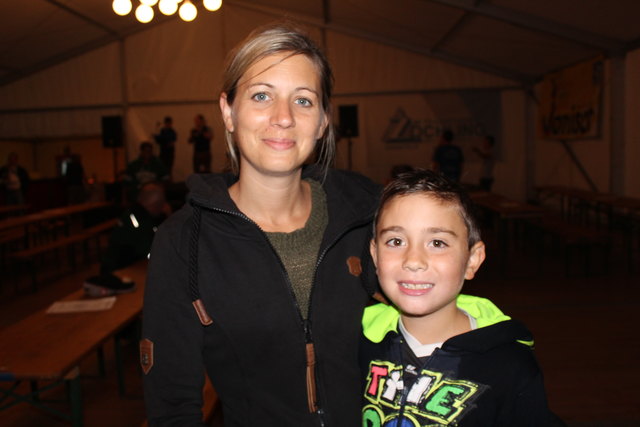 Hübsch: Katrin Rotteneder mit Sohemann Leonidas.