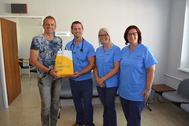 SCL Martin Trattner, Dr. Rafael Pichler, Jennifer Pichler und Wilma Marouschek