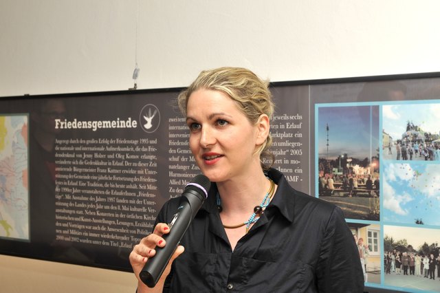 Johanna Zechner ist Kuratorin des Museums "Erlauf erinnert". | Foto: Wolfgang Wössner