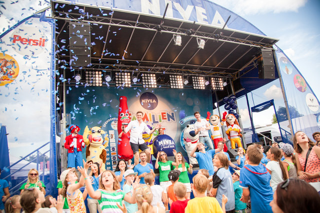 Das Nivea-Familienfest findet am 2. und 3. September im Kurpark Oberlaa statt.