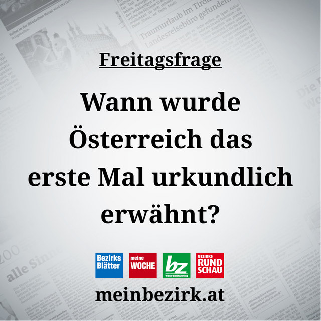 Könnt ihr es erraten?