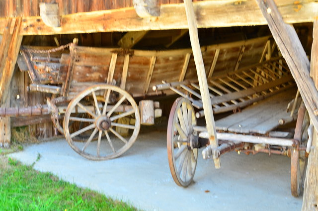 Leiterwagen statt Ladewagen